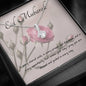 Smile, Prayer, and Dua | Noor necklace for Eid with message - MuslimwithMe