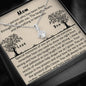 Best gift for Muslim Mom | Necklace gift for mom with muslim quote - MuslimwithMe