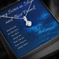 Stars | Noor Necklace for Friend with Message card - MuslimwithMe