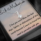 Road to Paradise | Bar necklace for Eid & Engrave Name, Date, Message - MuslimwithMe