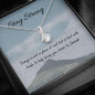 A Test | Noor necklace for loved one with message - MuslimwithMe