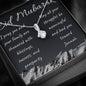 Blessing, Success, and Prosperity | Necklace gift with Eid Mubarak wishes - MuslimwithMe