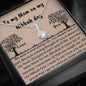 Nikkah gift for mom | Necklace gift for mom on my nikkah day, bridesmaid gift to mom - MuslimwithMe