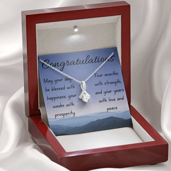 Jewelry Gift for daughter, friend, mom, or coworker, congratulations gift for celebration, holiday, and visiting gift, religious or wishing well gift for her - MuslimwithMe