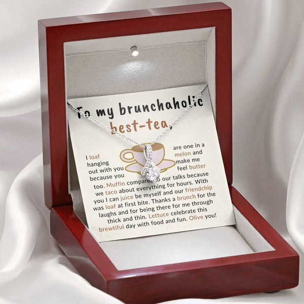 brunchaholic best- tea etsy gift