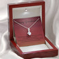 Never Right | Graduating necklace gift with letter card - MuslimwithMe