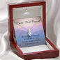 Sister In Islam | Noor Necklace for Friend with Message - MuslimwithMe