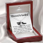 Blessed and guided | Necklace gift with islamic quote for muslim women - MuslimwithMe