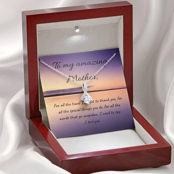 I Love You | Noor necklace for Mom - MuslimwithMe