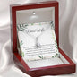 Beautiful Heart and Deen | Noor necklace for Eid with message - MuslimwithMe