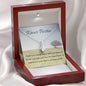 Forever Guide | Noor necklace for Friend with Letter card - MuslimwithMe