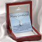 What you love | Graduating necklace gift with letter card - MuslimwithMe