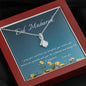 I Pray | Noor necklace for Eid with message - MuslimwithMe