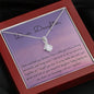 Together throughout | Necklace Gift for Daughter with Message Card - MuslimwithMe