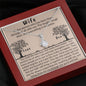 Gift for Muslim Wife | necklace with islamic quote about love and life - MuslimwithMe