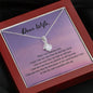 I Love You More | Noor necklace gift for Wife with Message Card - MuslimwithMe