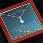 Noor | Necklace Gift for wife with Message Card - MuslimwithMe