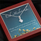 Far but Close | Noor necklace for Eid with message card - MuslimwithMe