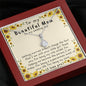 Wedding gift for mom, gift for mom on wedding day, mother of the bride necklace, Bride to mom gift - MuslimwithMe