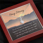 Open Door | Noor necklace for loved one with message - MuslimwithMe