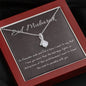 I love you More | Noor necklace for Eid with message card - MuslimwithMe