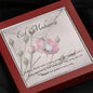 Smile, Prayer, and Dua | Noor necklace for Eid with message - MuslimwithMe