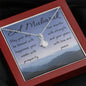 Happiness, prosper, strength, love, and peace | Eid wishes gift with necklace - MuslimwithMe