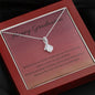 Never Right | Graduating necklace gift with letter card - MuslimwithMe