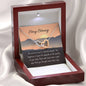 Open Door | Necklace gift with Motivational letter card - MuslimwithMe
