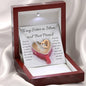 My best memories | Interlocking Qulub necklace for Best Friend - MuslimwithMe