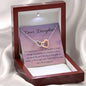 Bonded Forever | Interlocking Qulub necklace as gift for daughter - MuslimwithMe