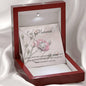 Blessed and Guided | Quwa Knot necklace as Eid Gift with Letter - MuslimwithMe