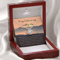Forever Friendship | Quwa Knot necklace as Wedding gift with letter card - MuslimwithMe