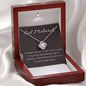 I Love You More | Quwa Knot necklace Eid Gift with Letter Card - MuslimwithMe