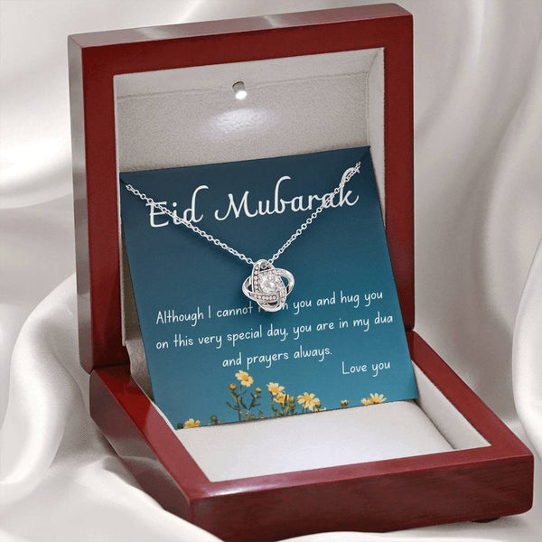 Prayer and Dua | Necklace gift with meaningful message for Eid - MuslimwithMe