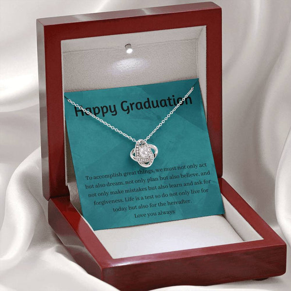 Great Things | Graduating Quwa necklace Gift with Letter Card - MuslimwithMe