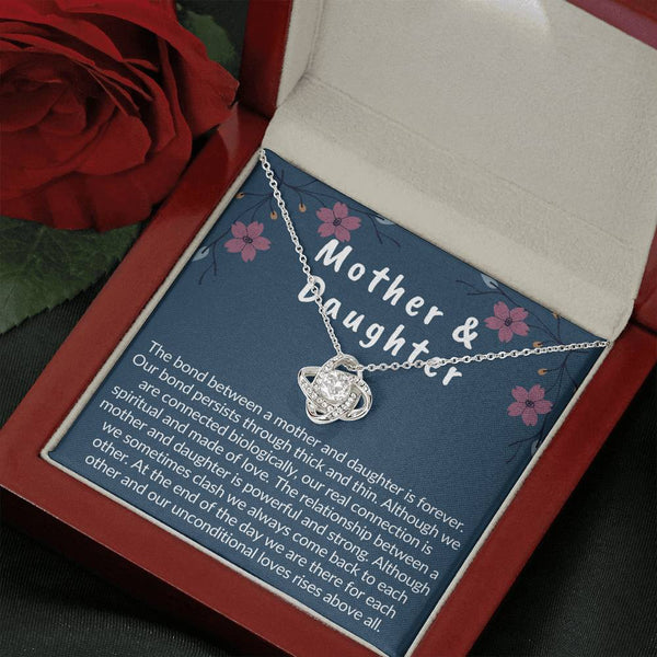 Mothers day gift from daughter, mother daughter necklace, Gift for mom, mother wedding gift, mom necklace, gift for mom, - MuslimwithMe