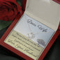 Friend forever | Noor Necklace for Wife with Message Card - MuslimwithMe