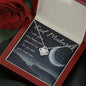 Happy and Peaceful | Necklace gift for Eid with Message Card - MuslimwithMe