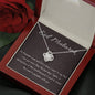 I Love You More | Quwa Knot necklace Eid Gift with Letter Card - MuslimwithMe