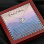 Shining and Guiding Light | Necklace gift for mom with message card - MuslimwithMe