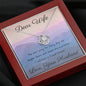 Friend forever | Quwa Knot Necklace Gift for Wife - MuslimwithMe