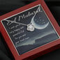 Happy and Peaceful | Necklace gift for Eid with Message Card - MuslimwithMe