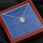 Always your Daughter | Quwa Necklace for Mom on Nikkah day with letter - MuslimwithMe